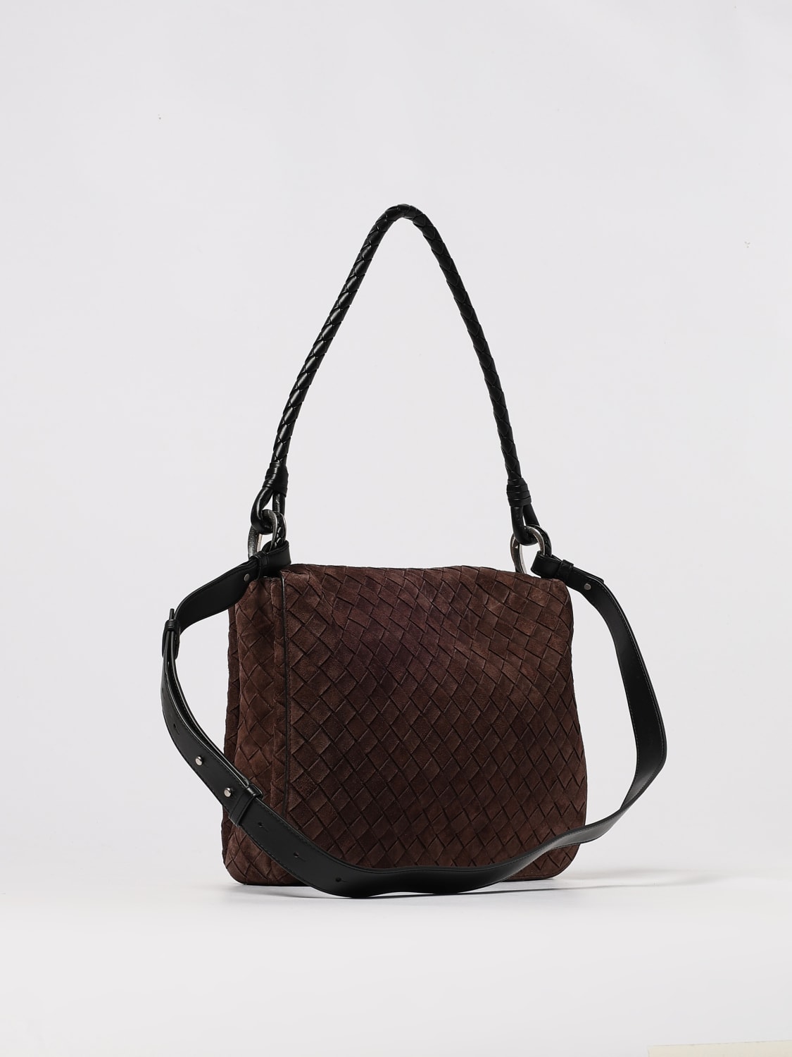BOTTEGA VENETA SHOULDER BAG: Bags men Bottega Veneta, Brown - Img 3