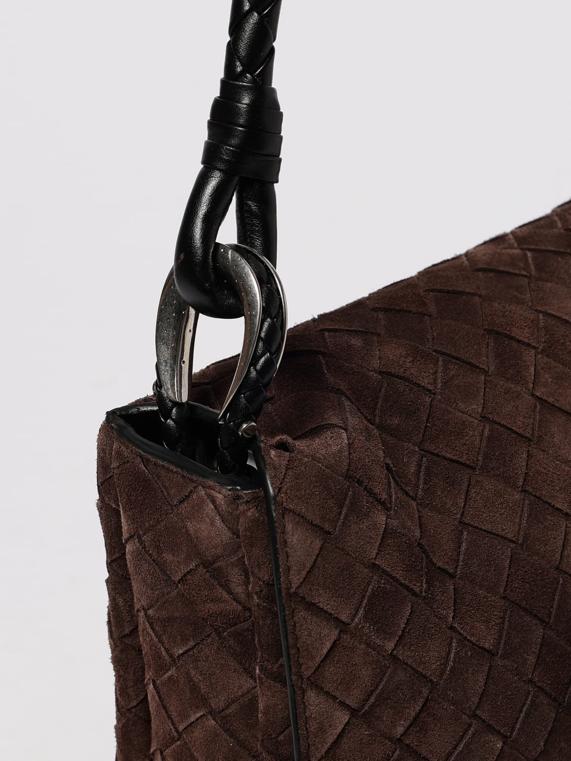 BOTTEGA VENETA SHOULDER BAG: Bags men Bottega Veneta, Brown - Img 4
