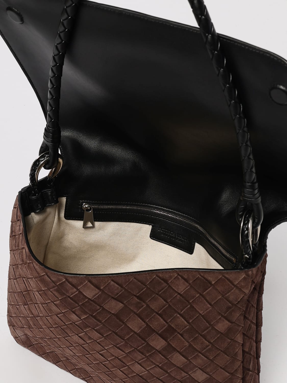 BOTTEGA VENETA SHOULDER BAG: Bags men Bottega Veneta, Brown - Img 5
