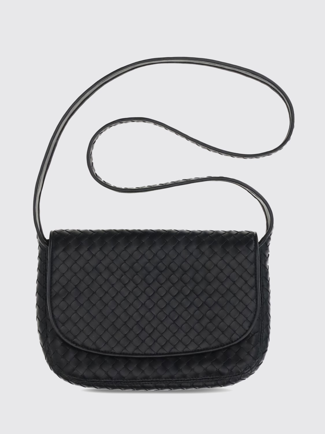 BOTTEGA VENETA SHOULDER BAG: Bags men Bottega Veneta, Black - Img 1