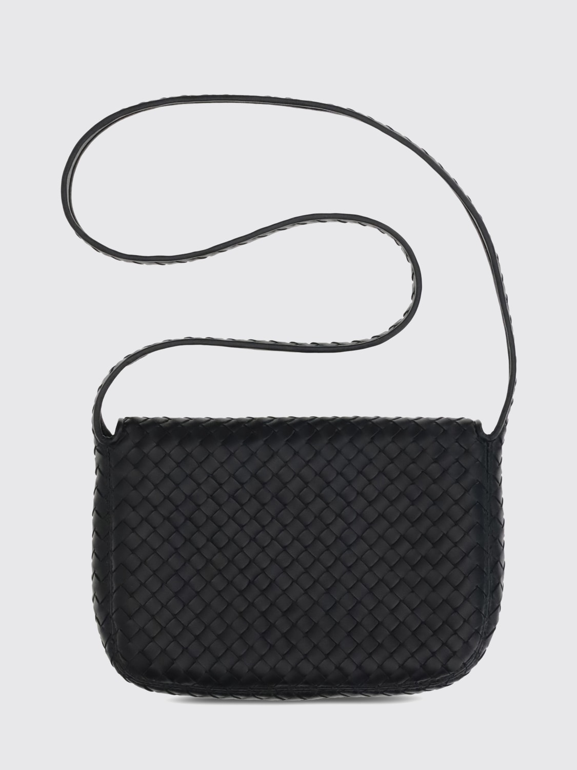 BOTTEGA VENETA SHOULDER BAG: Bags men Bottega Veneta, Black - Img 2