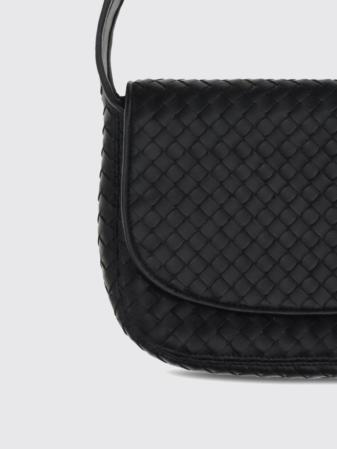 BOTTEGA VENETA SHOULDER BAG: Bags men Bottega Veneta, Black - Img 3