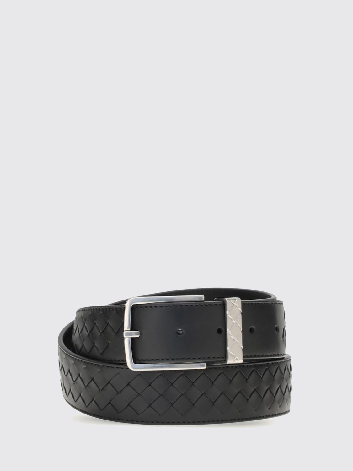 BOTTEGA VENETA BELT: Belt men Bottega Veneta, Black - Img 1