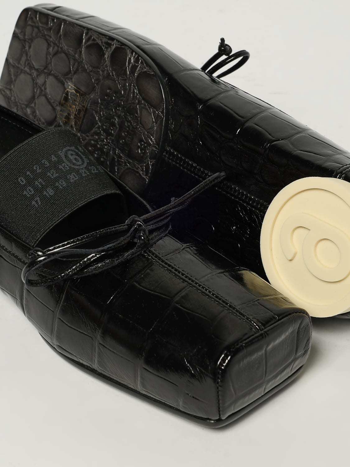 MM6 MAISON MARGIELA MANOLETINAS: Zapatos mujer Mm6 Maison Margiela, Negro - Img 4