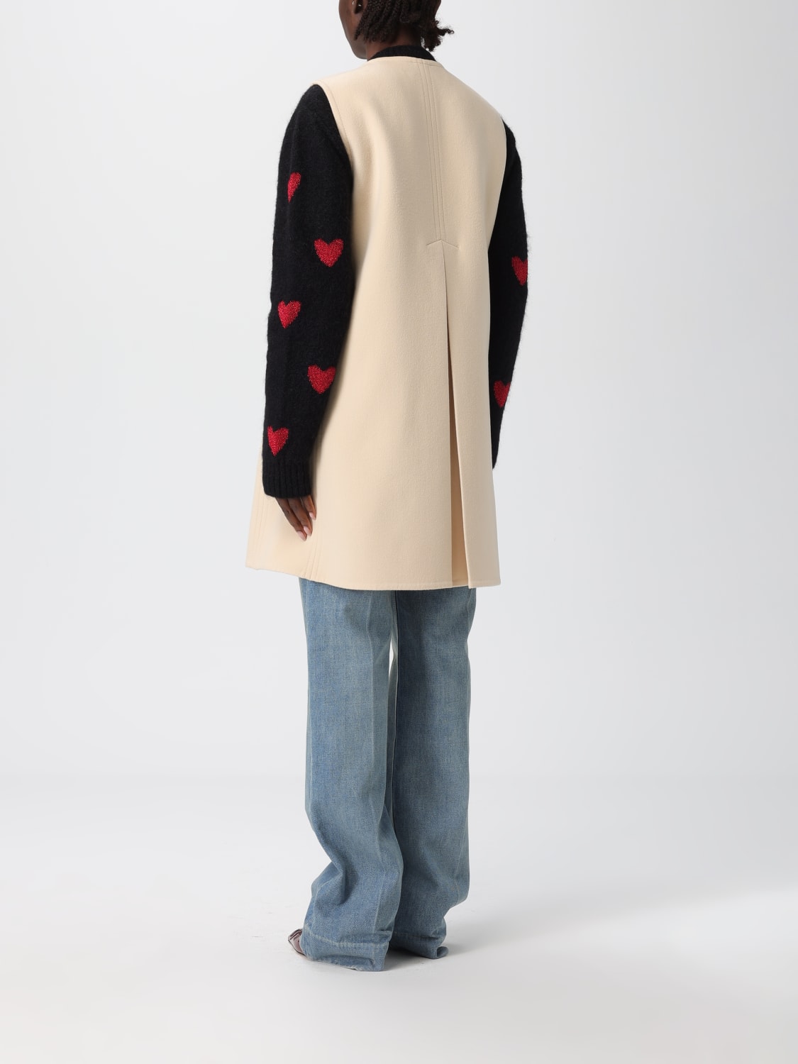 VALENTINO GILET: Veste femme Valentino, Beige - Img 3