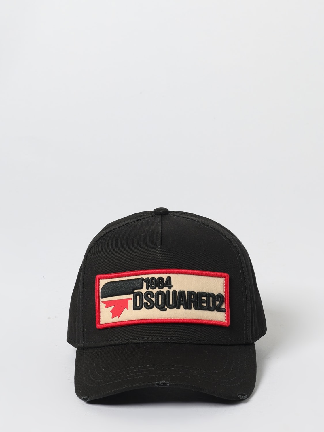 DSQUARED2 HAT: Hat men Dsquared2, Black - Img 2