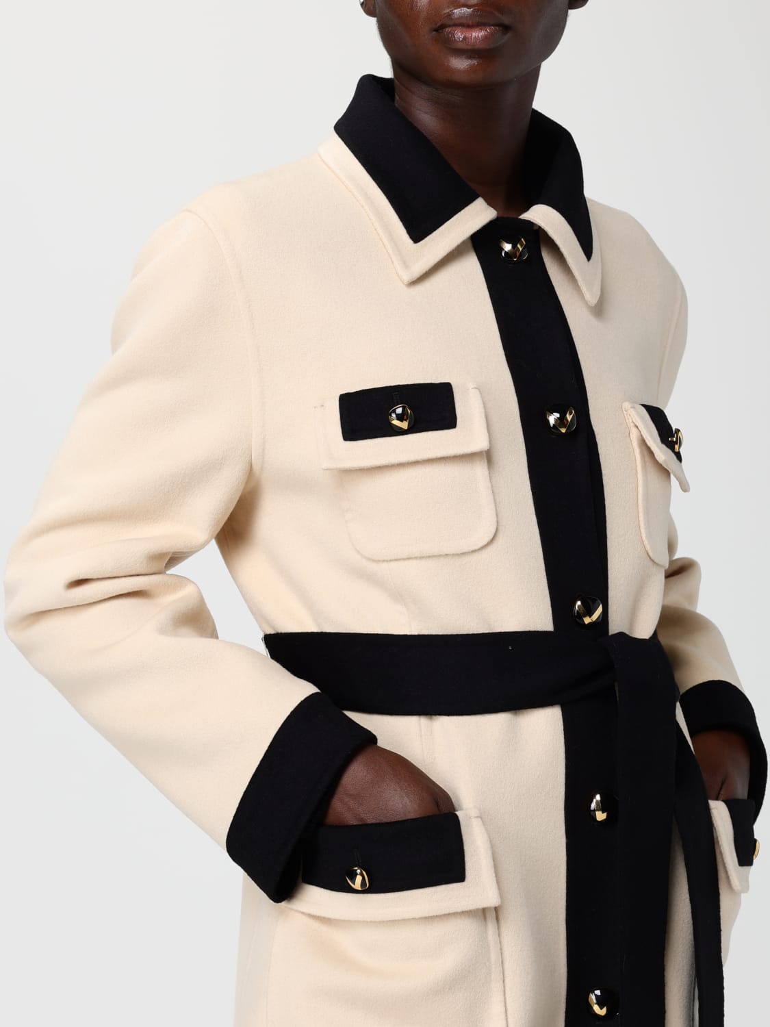 VALENTINO ABRIGO: Abrigo mujer Valentino, Beige - Img 5