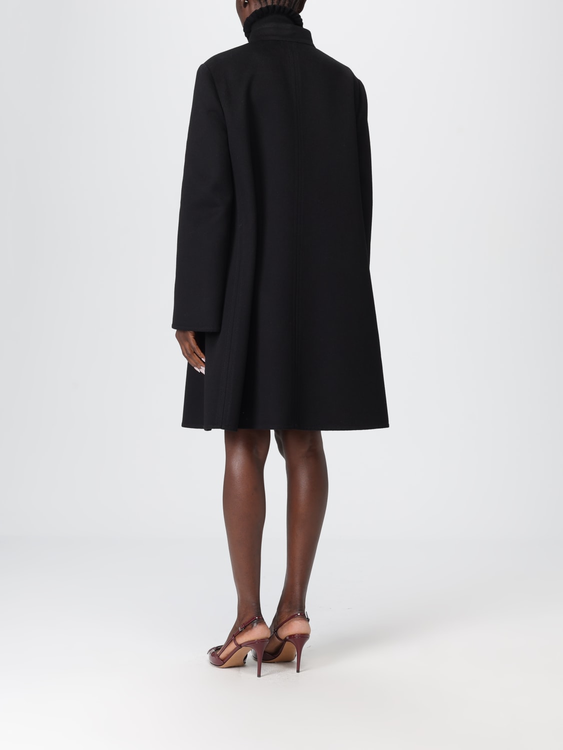 VALENTINO COAT: Coat woman Valentino, Black - Img 3