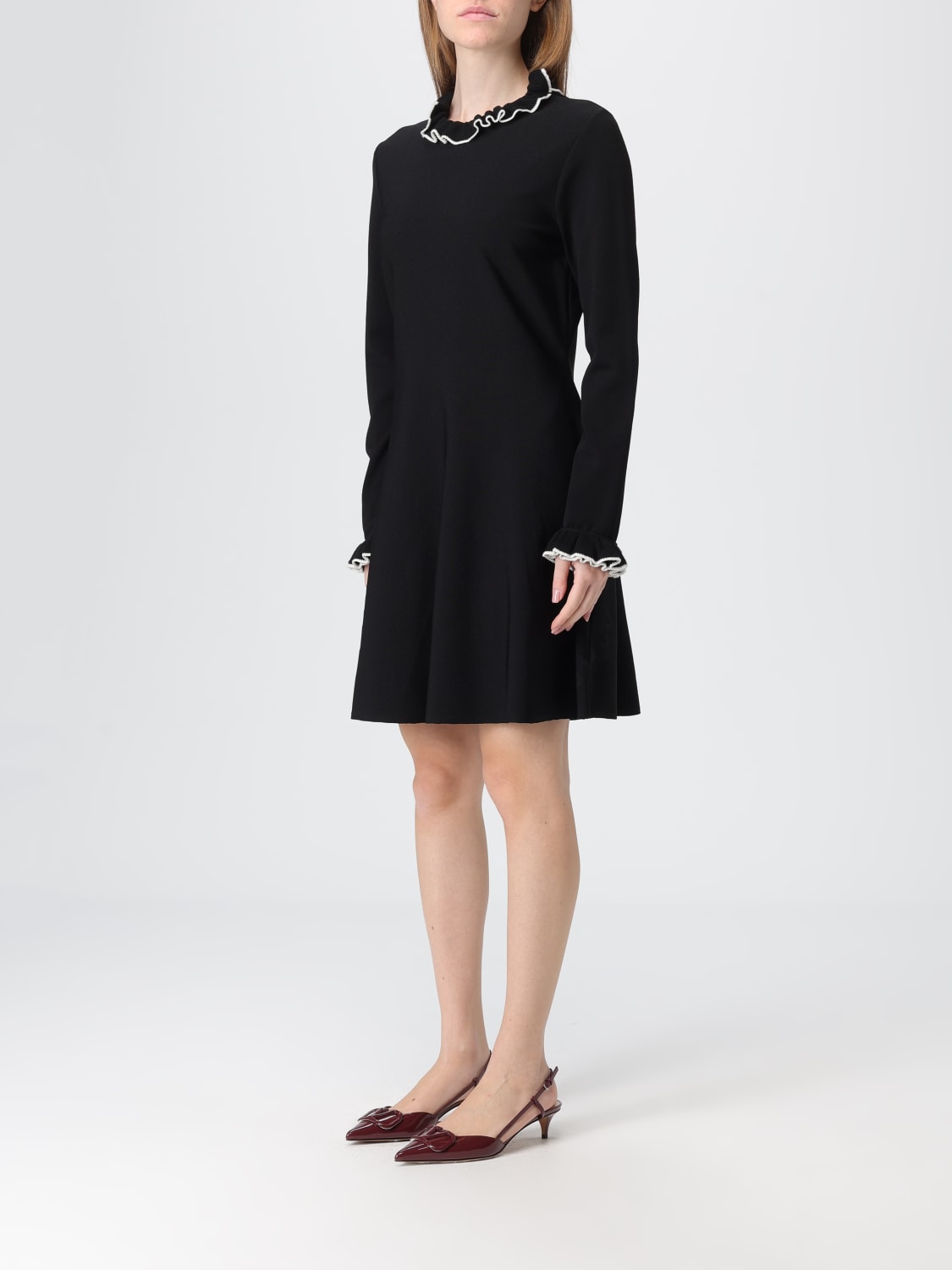 VALENTINO VESTIDO: Vestido mujer Valentino, Negro - Img 3