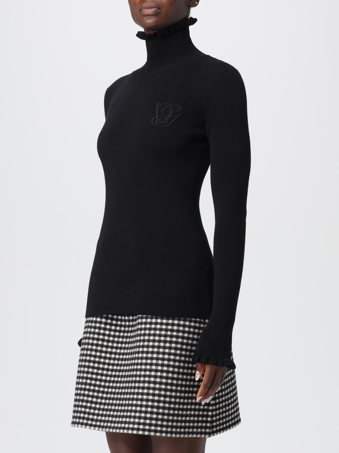 VALENTINO SWEATER: Sweater woman Valentino, Black - Img 4