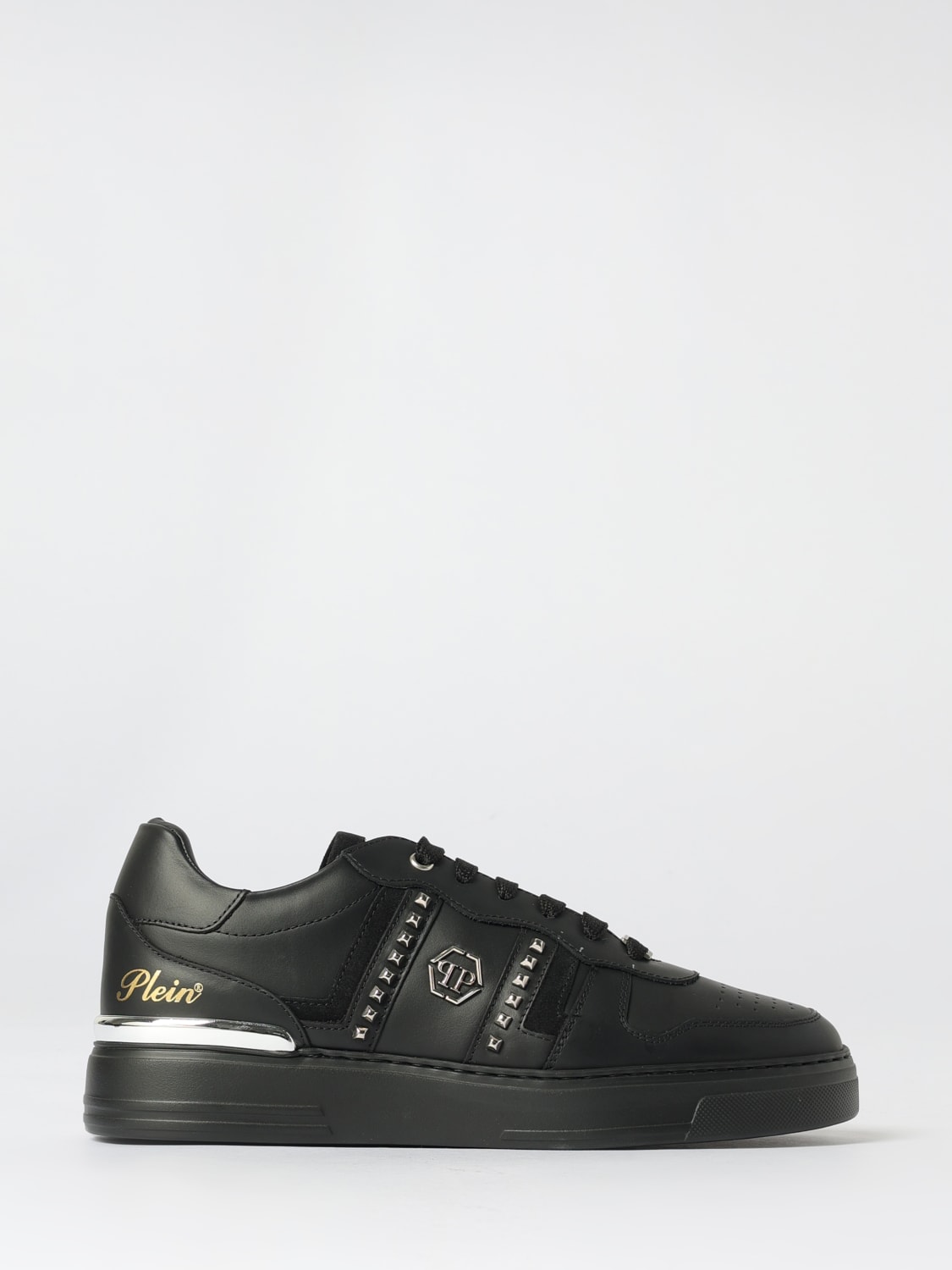PHILIPP PLEIN SNEAKERS: Shoes men Philipp Plein, Black - Img 1
