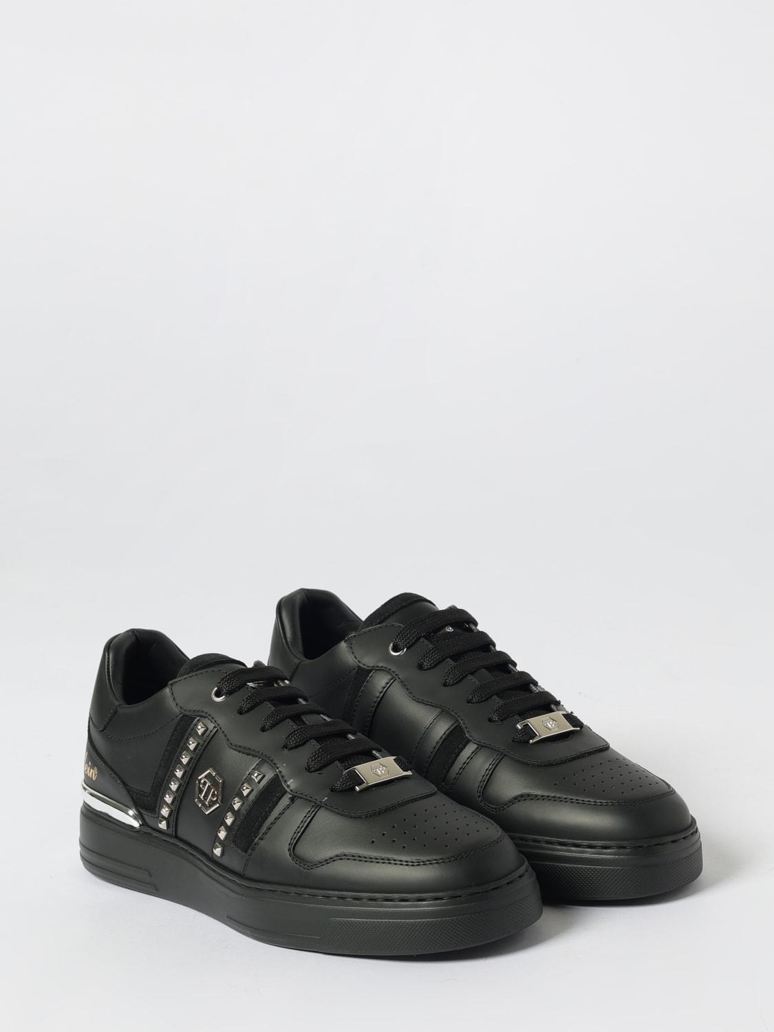 PHILIPP PLEIN SNEAKERS: Shoes men Philipp Plein, Black - Img 2