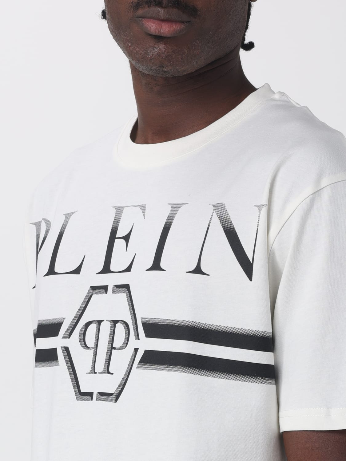 PHILIPP PLEIN T-SHIRT: T-shirt men Philipp Plein, White - Img 3