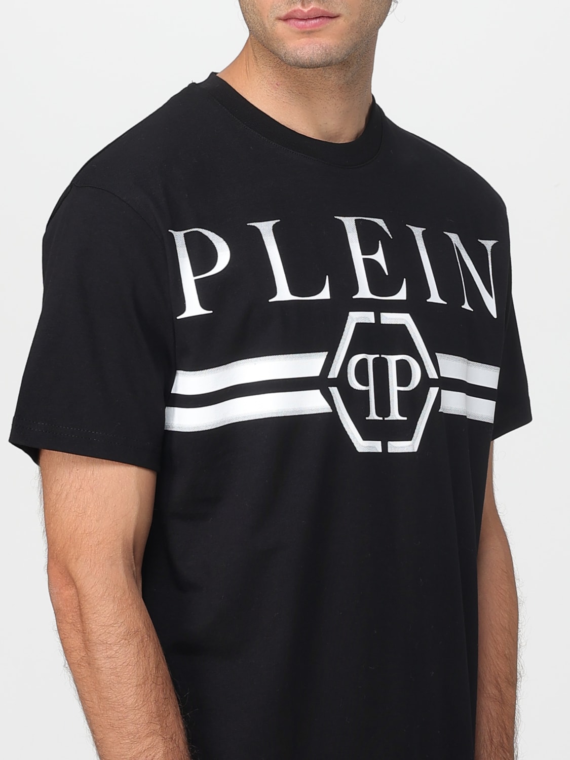 PHILIPP PLEIN T-SHIRT: T-shirt men Philipp Plein, Black - Img 4