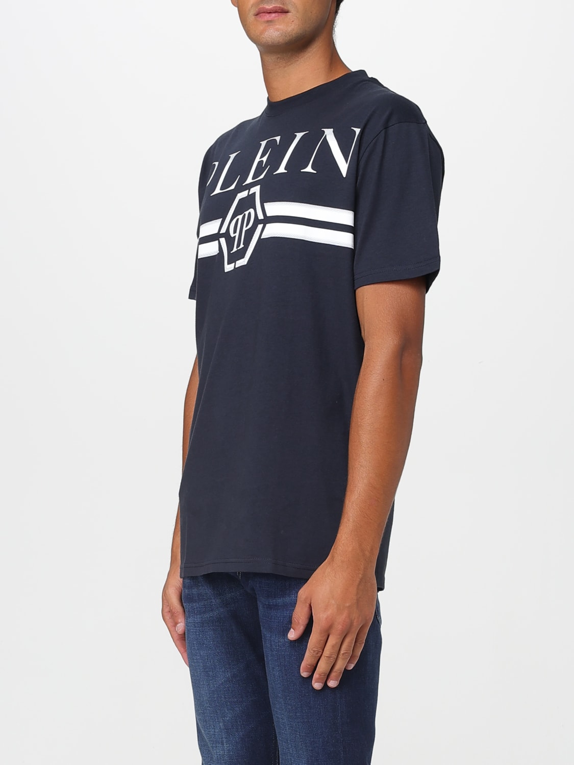 PHILIPP PLEIN T-SHIRT: T-shirt men Philipp Plein, Navy - Img 3