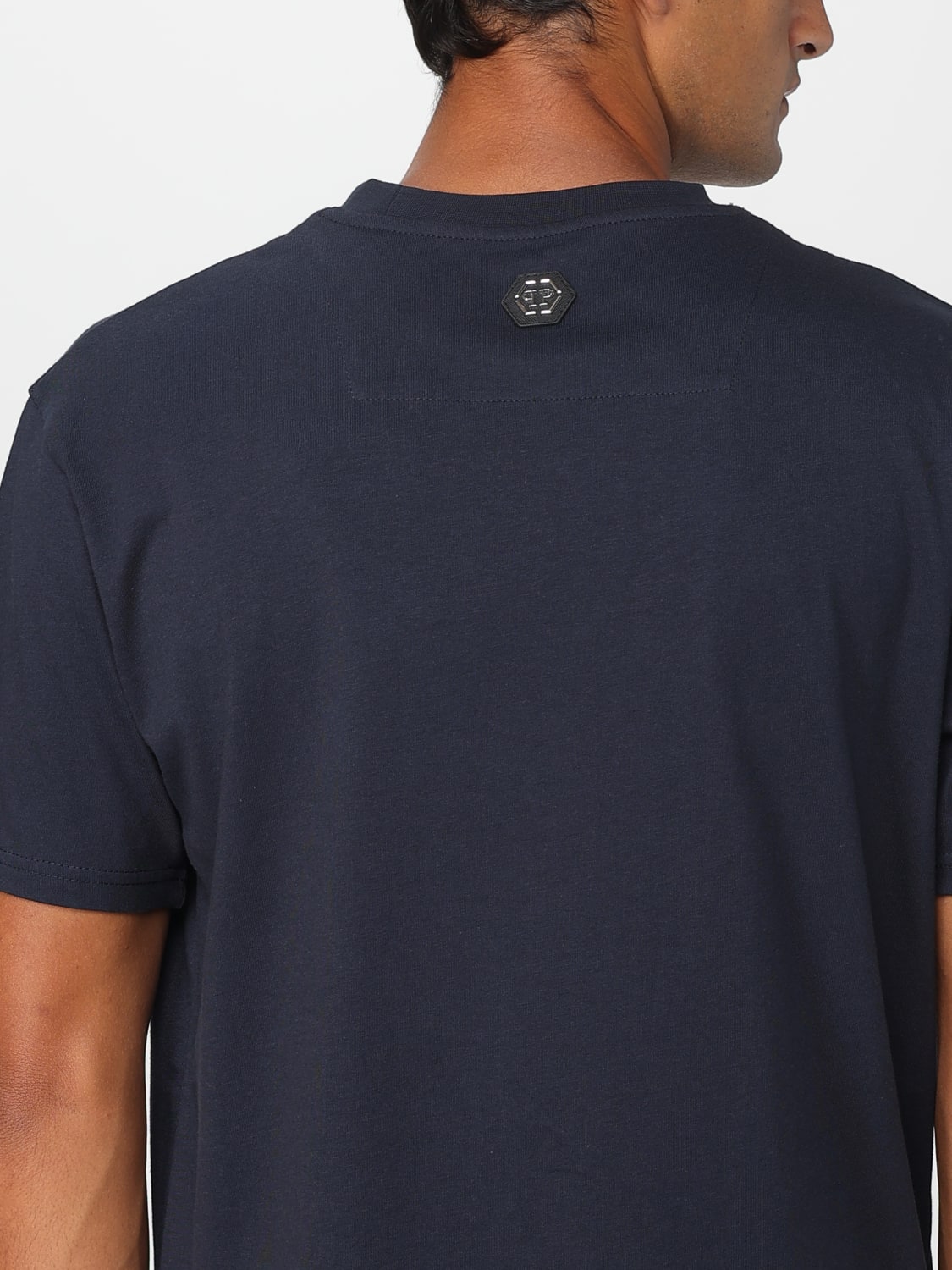 PHILIPP PLEIN T-SHIRT: T-shirt men Philipp Plein, Navy - Img 4