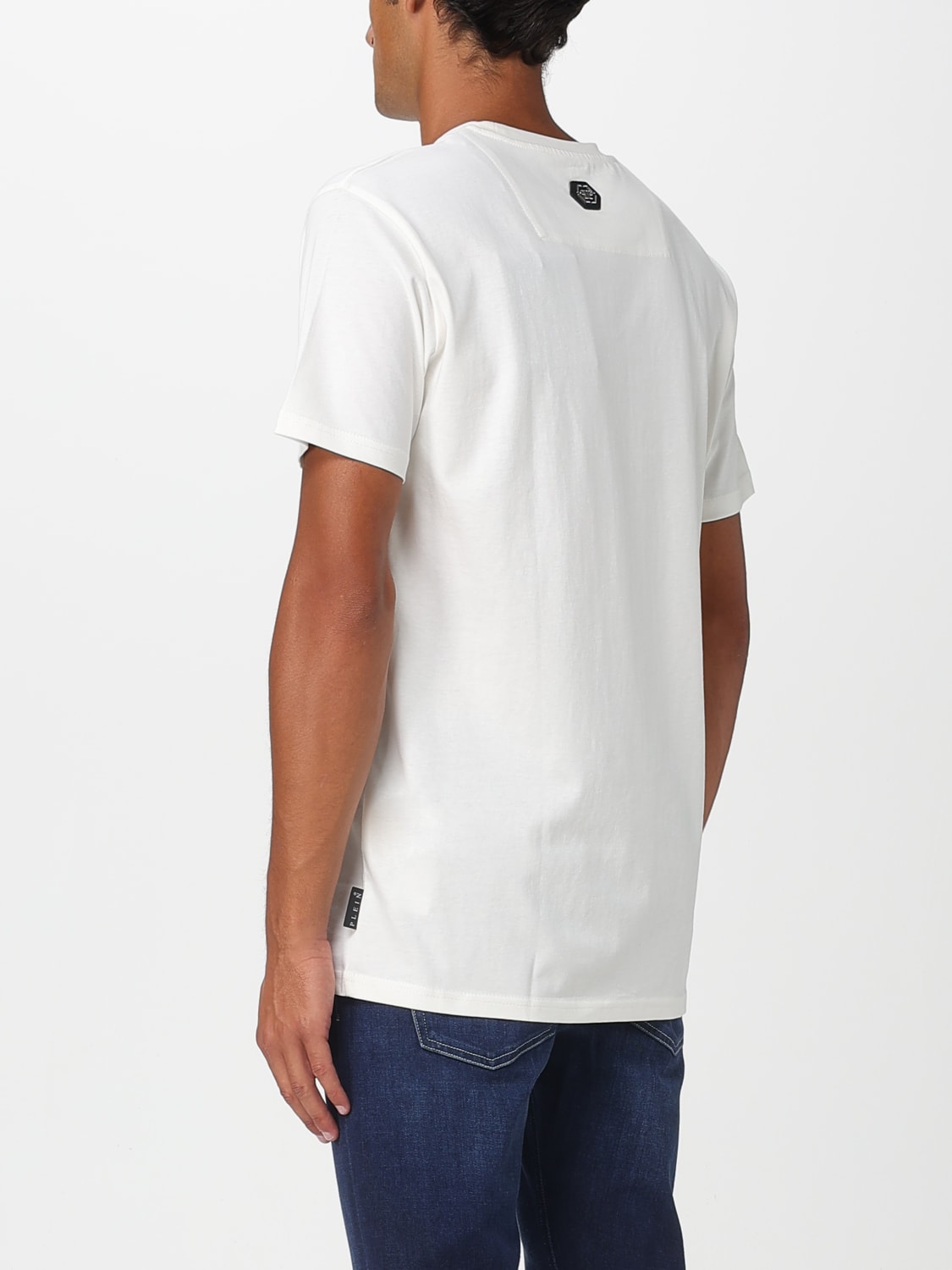 PHILIPP PLEIN T-SHIRT: T-shirt men Philipp Plein, White 1 - Img 2