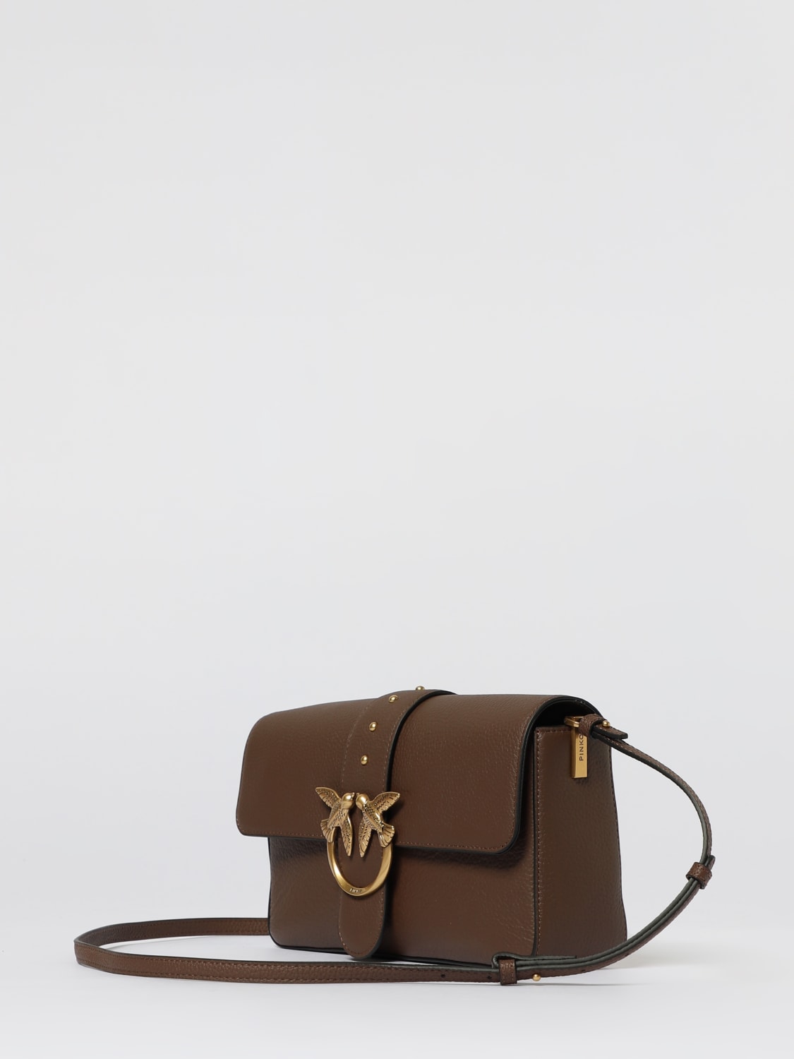 PINKO SHOULDER BAG: Shoulder bag women Pinko, Brown - Img 3