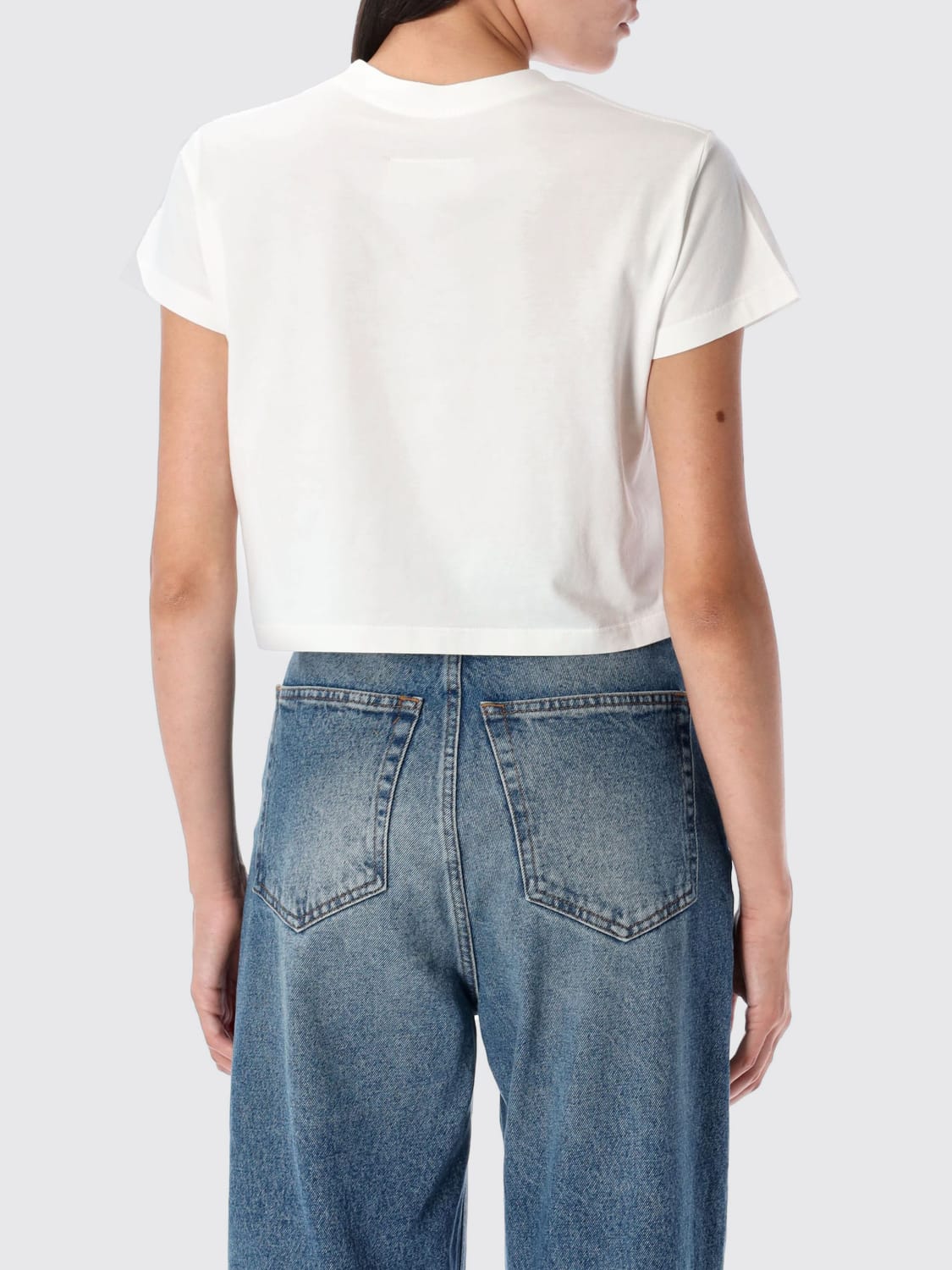 MM6 MAISON MARGIELA CAMISETA: Camiseta mujer Mm6 Maison Margiela, Blanco - Img 2