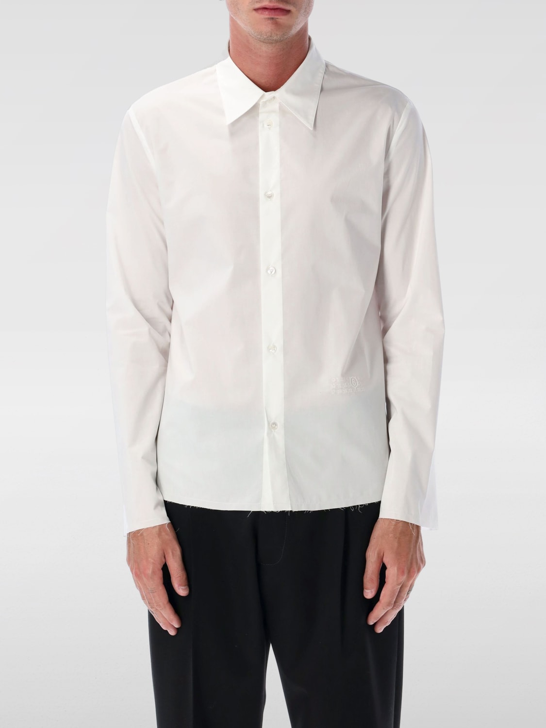 MM6 MAISON MARGIELA SHIRT: T-shirt men Mm6 Maison Margiela, White - Img 1