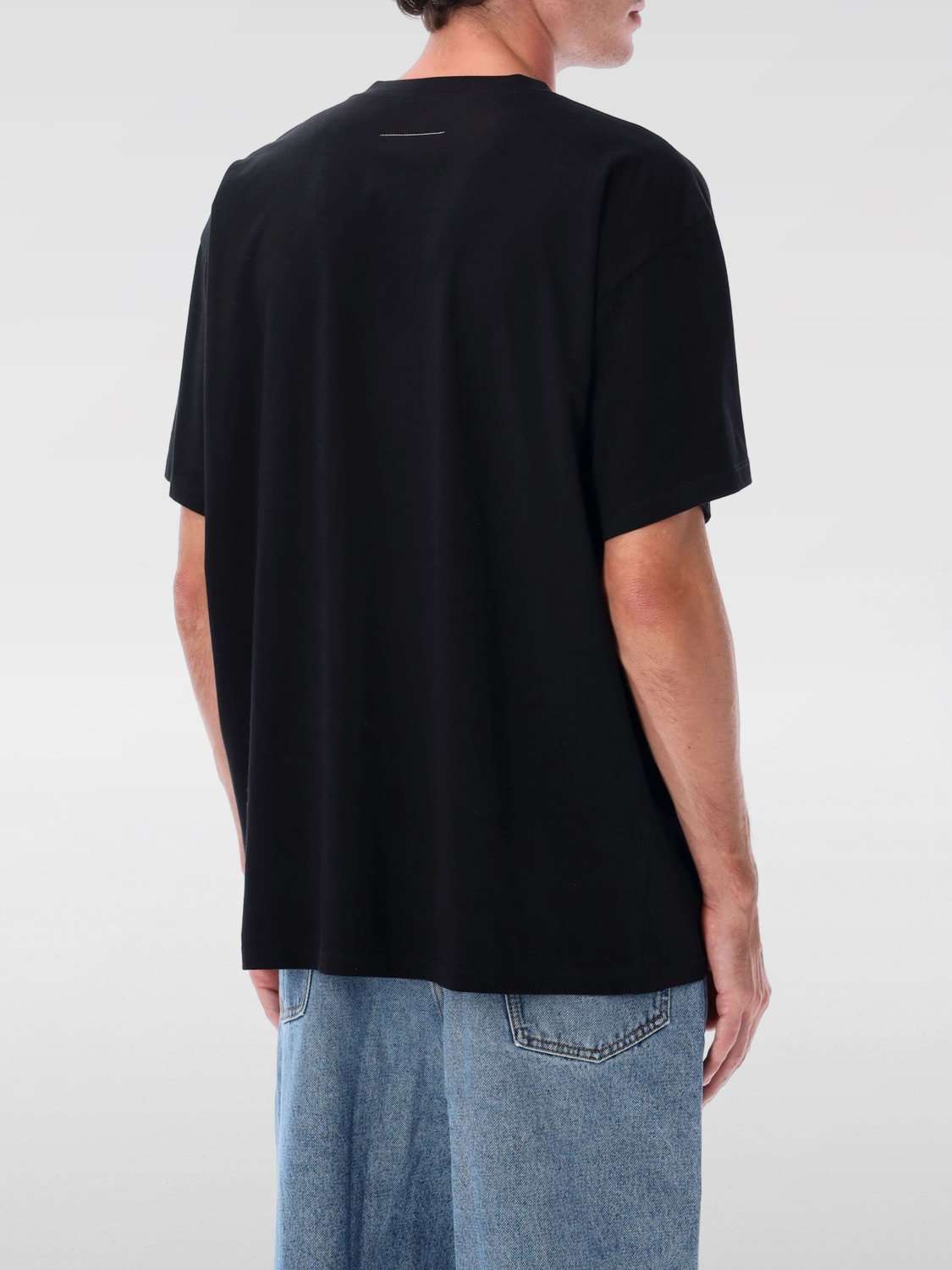 MM6 MAISON MARGIELA CAMISETA: Camiseta hombre Mm6 Maison Margiela, Negro - Img 2