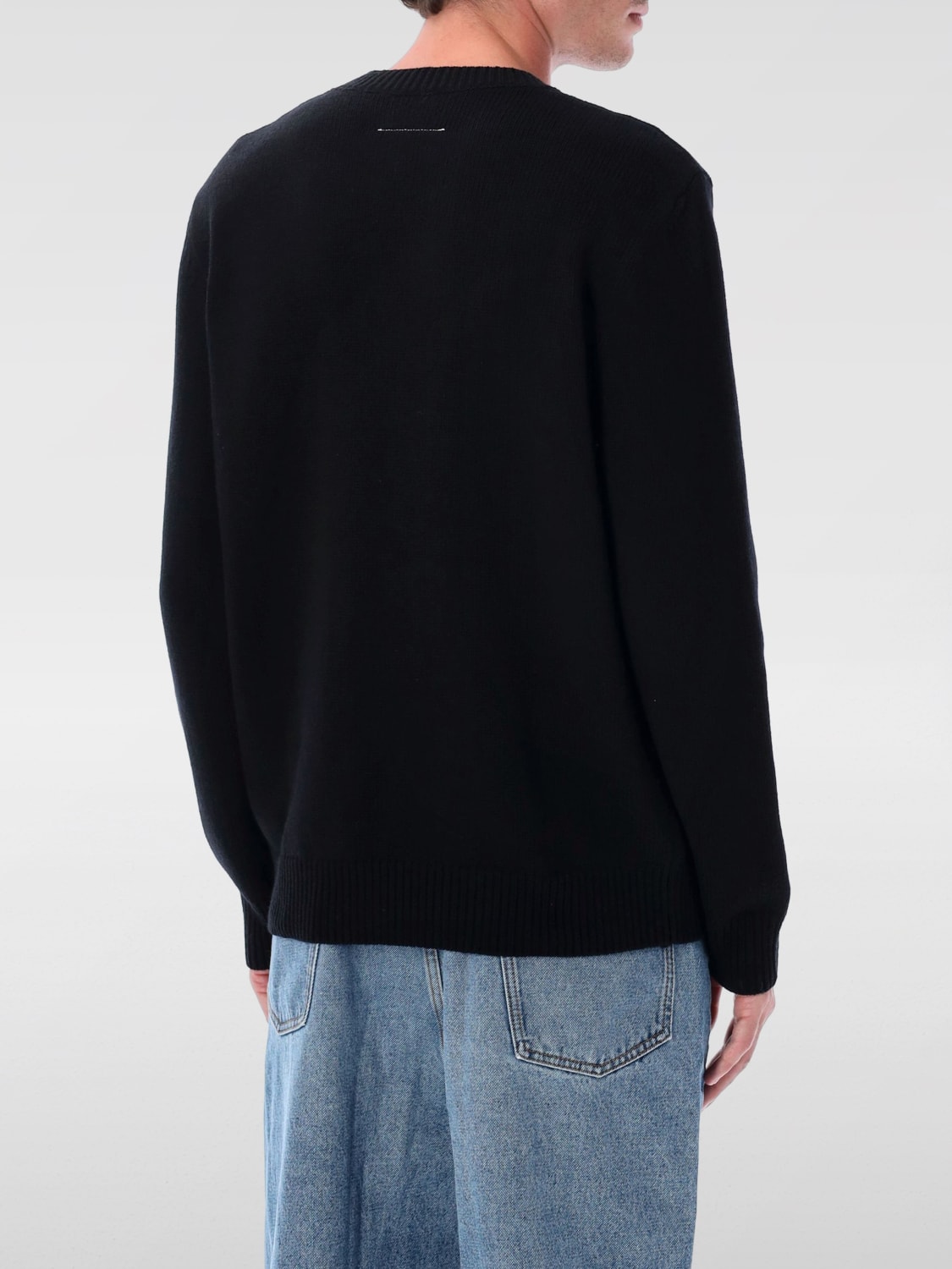 MM6 MAISON MARGIELA PULL: Pull homme Mm6 Maison Margiela, Noir - Img 2