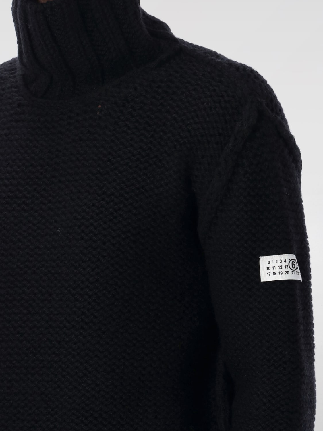 MM6 MAISON MARGIELA SWEATER: Sweater men Mm6 Maison Margiela, Black - Img 3