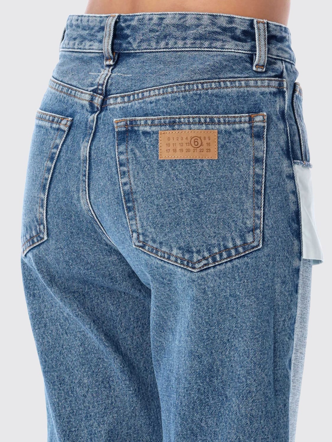 MM6 MAISON MARGIELA JEANS: Jeans woman Mm6 Maison Margiela, Blue - Img 3