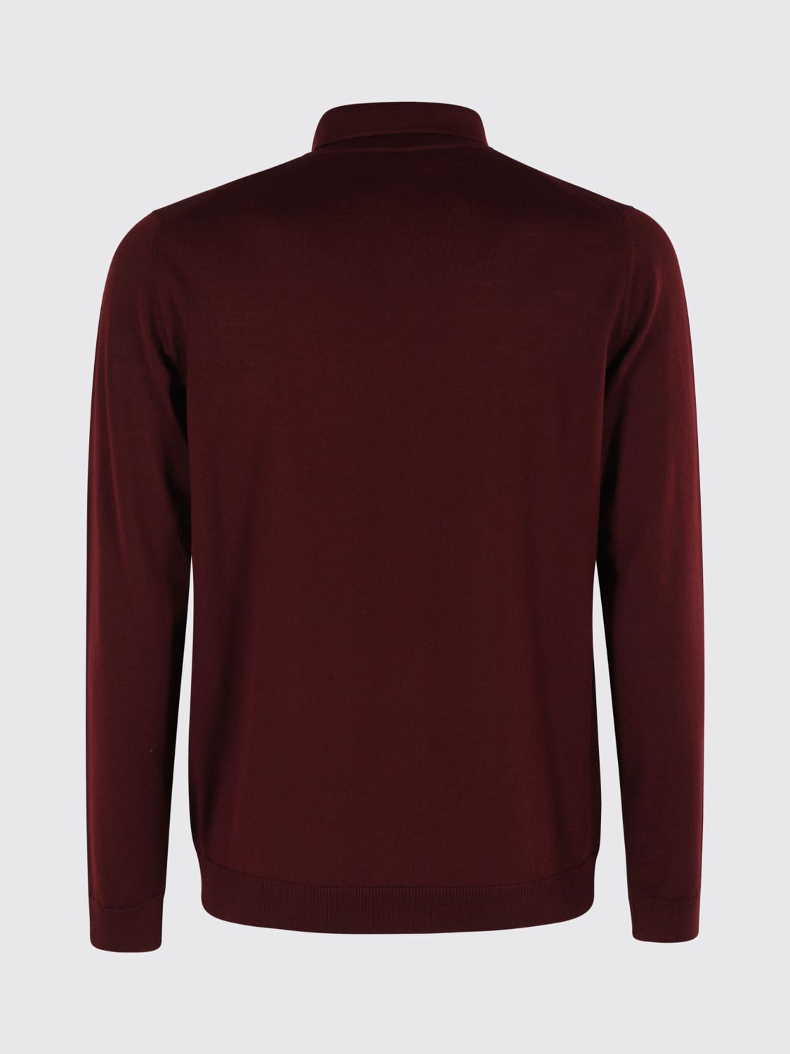 ROBERTO COLLINA POLO SHIRT: Sweater men Roberto Collina, Burgundy - Img 2