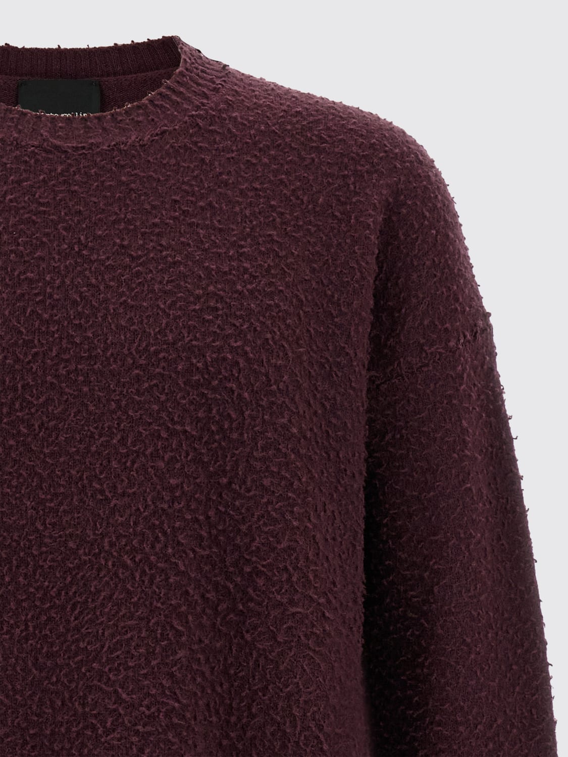 ROBERTO COLLINA SWEATER: Sweater men Roberto Collina, Burgundy - Img 3