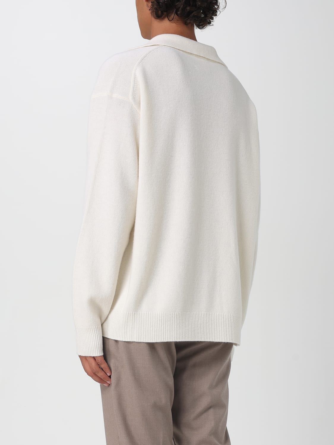 ROBERTO COLLINA POLO SHIRT: Sweater men Roberto Collina, White - Img 2