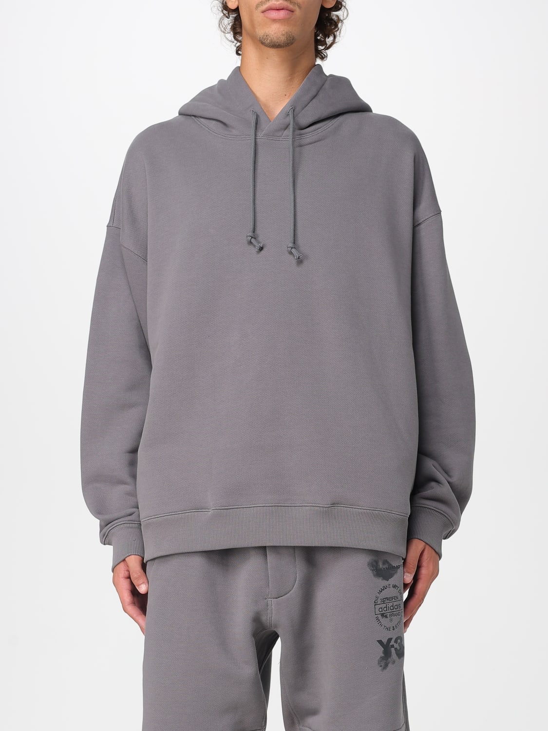 Y-3 SUDADERA: Sudadera hombre Y-3, Gris - Img 1