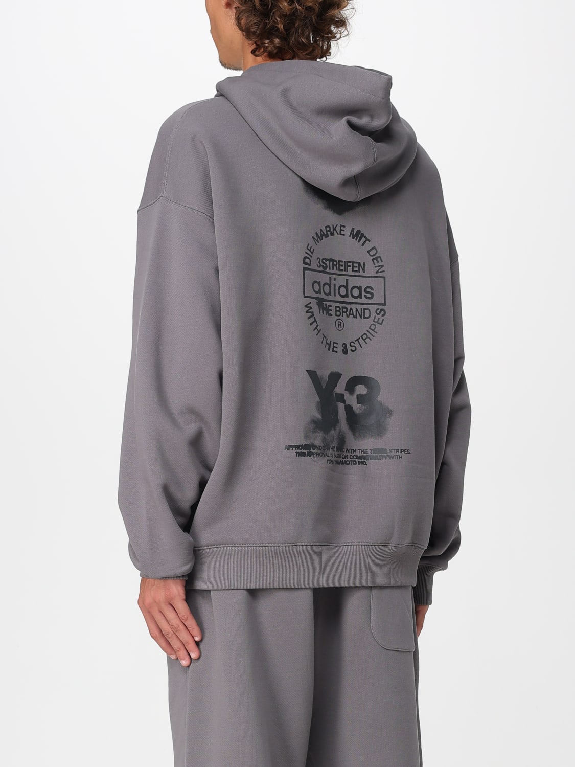 Y-3 SUDADERA: Sudadera hombre Y-3, Gris - Img 3