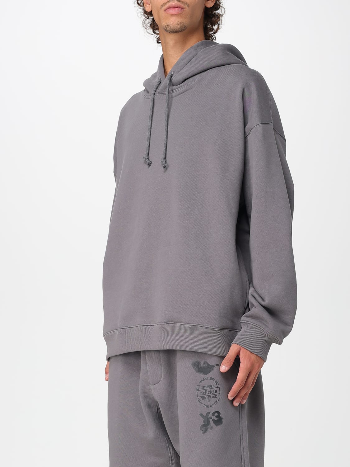 Y-3 SUDADERA: Sudadera hombre Y-3, Gris - Img 4