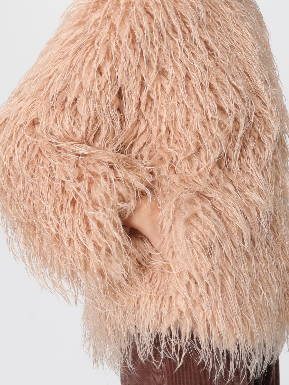 FORTE FORTE PELZMANTEL: Mantel damen Forte Forte, Natural - Img 4