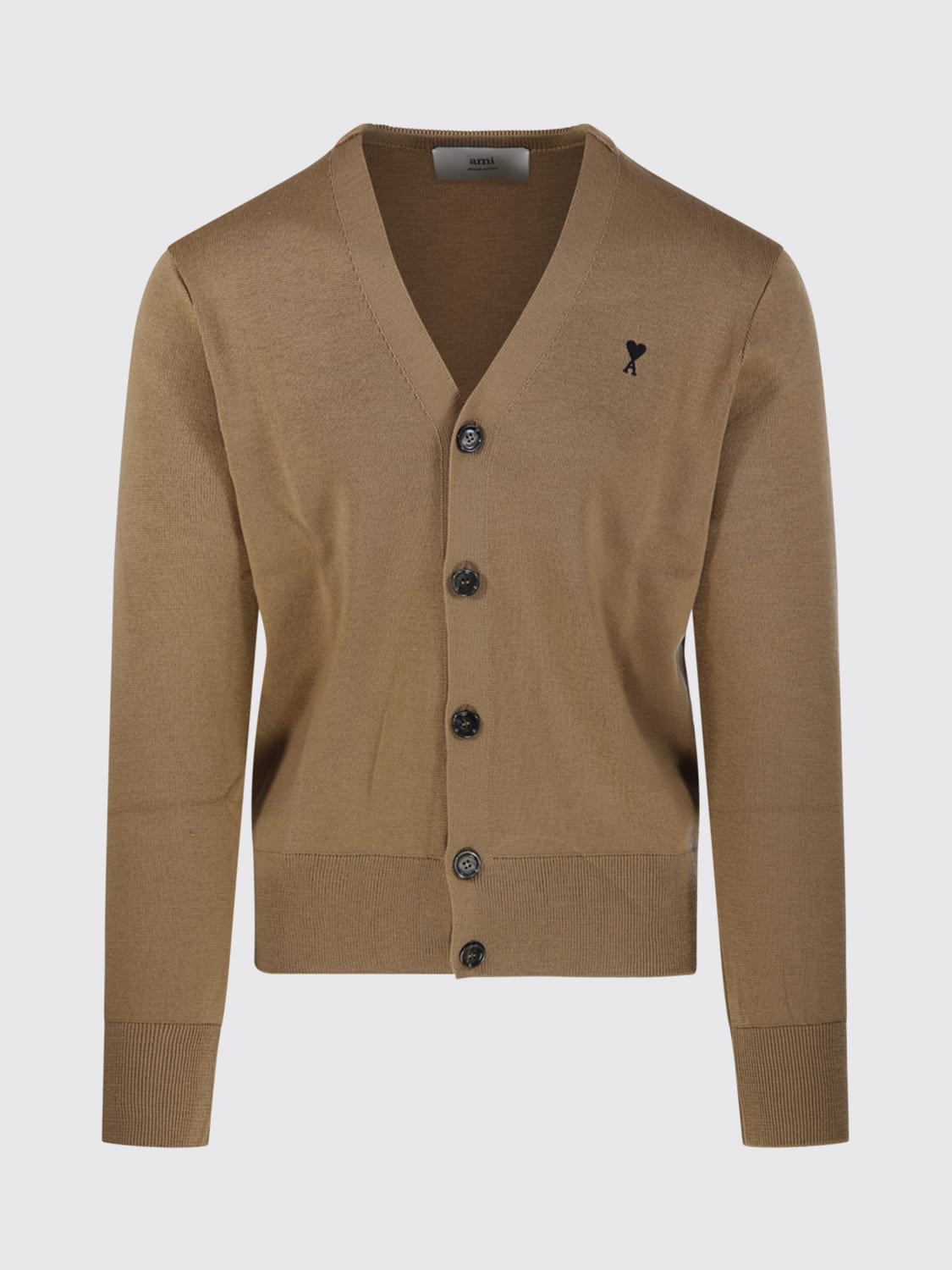 AMI PARIS SWEATER: Sweater men Ami Paris, Camel - Img 1