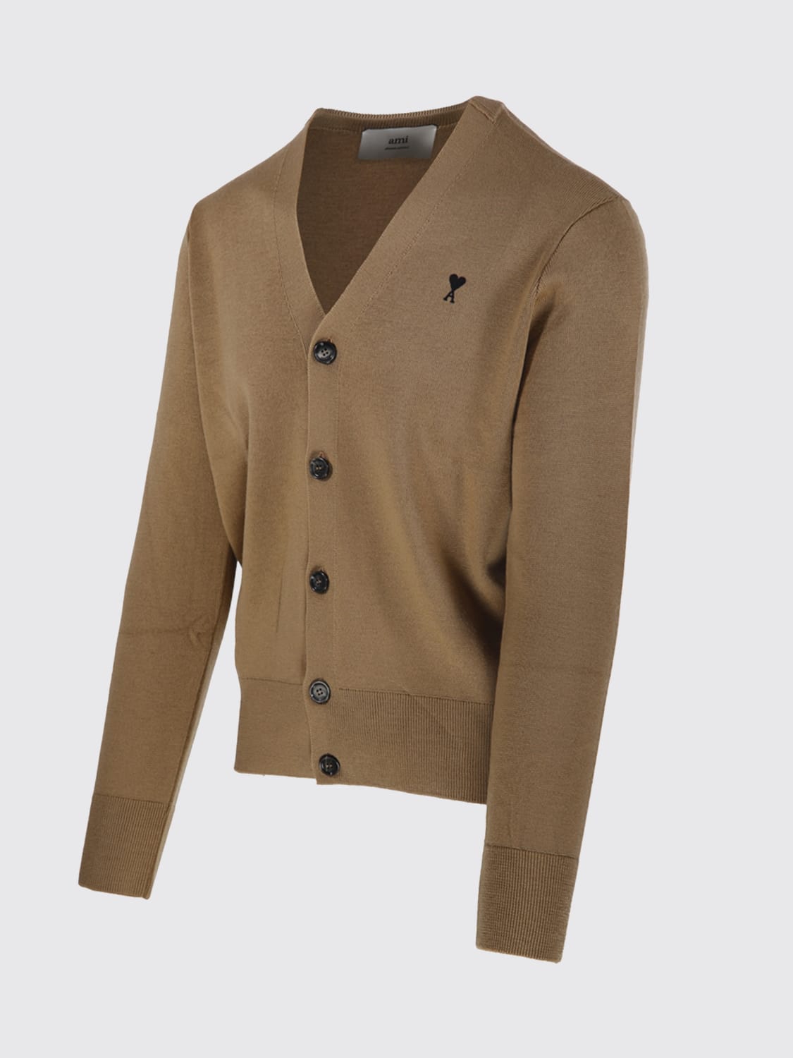 AMI PARIS SWEATER: Sweater men Ami Paris, Camel - Img 3