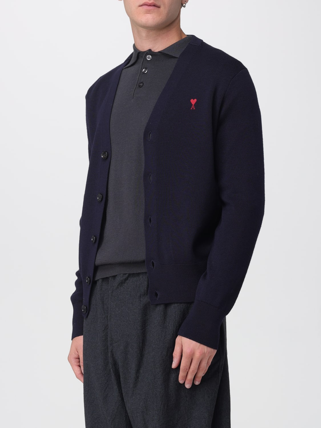 AMI PARIS SWEATER: Sweater men Ami Paris, Navy - Img 3