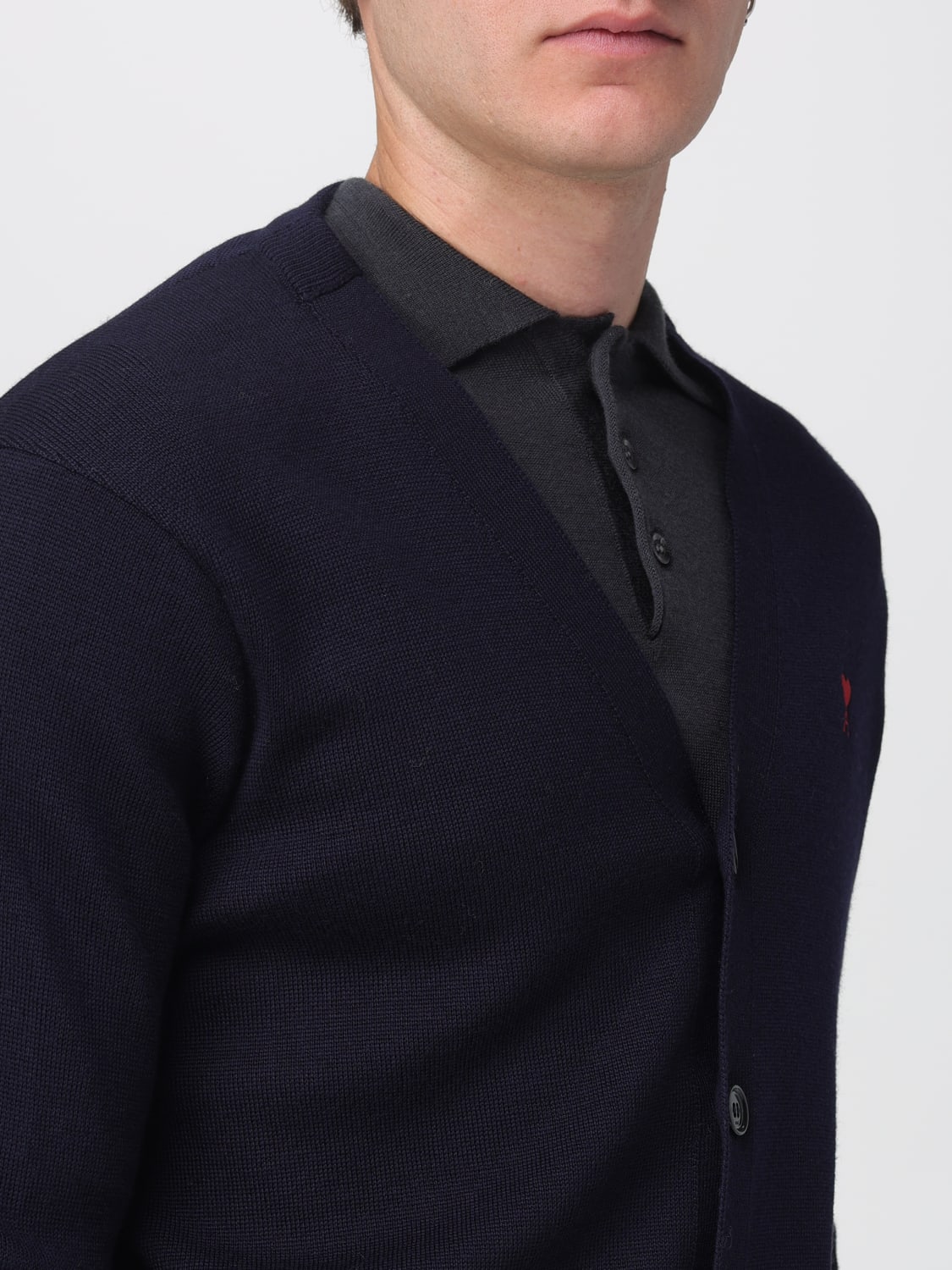 AMI PARIS SWEATER: Sweater men Ami Paris, Navy - Img 4