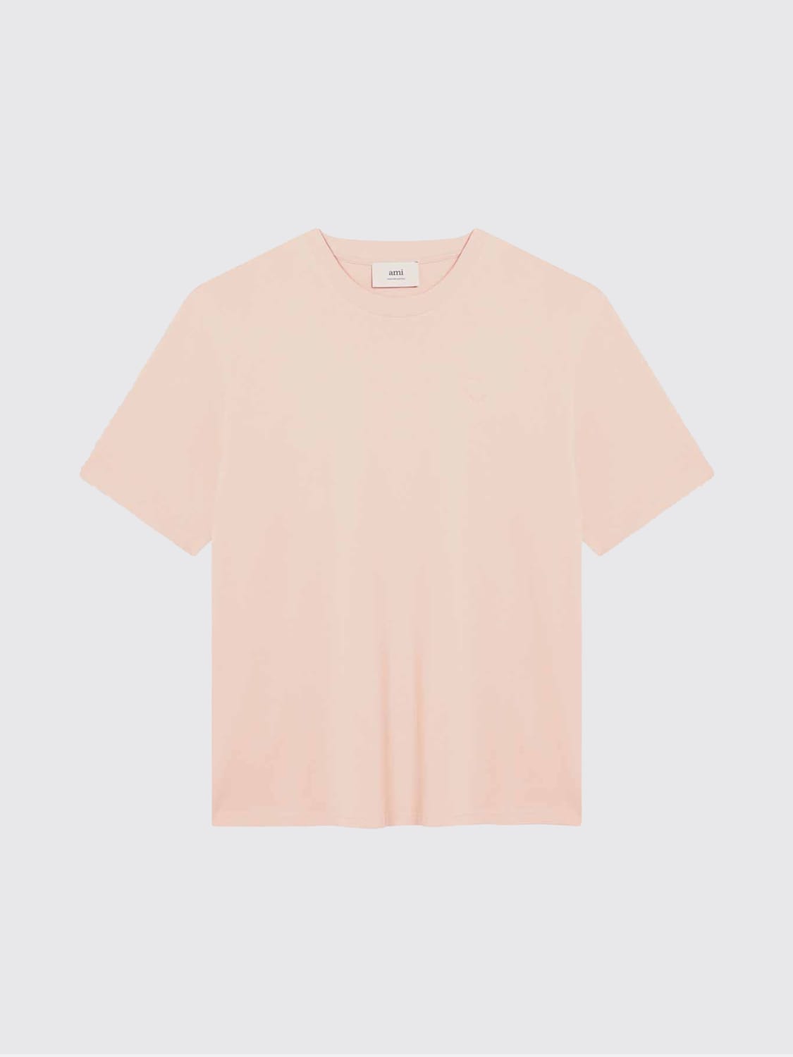 AMI PARIS T-SHIRT: T-shirt men Ami Paris, Pink - Img 1
