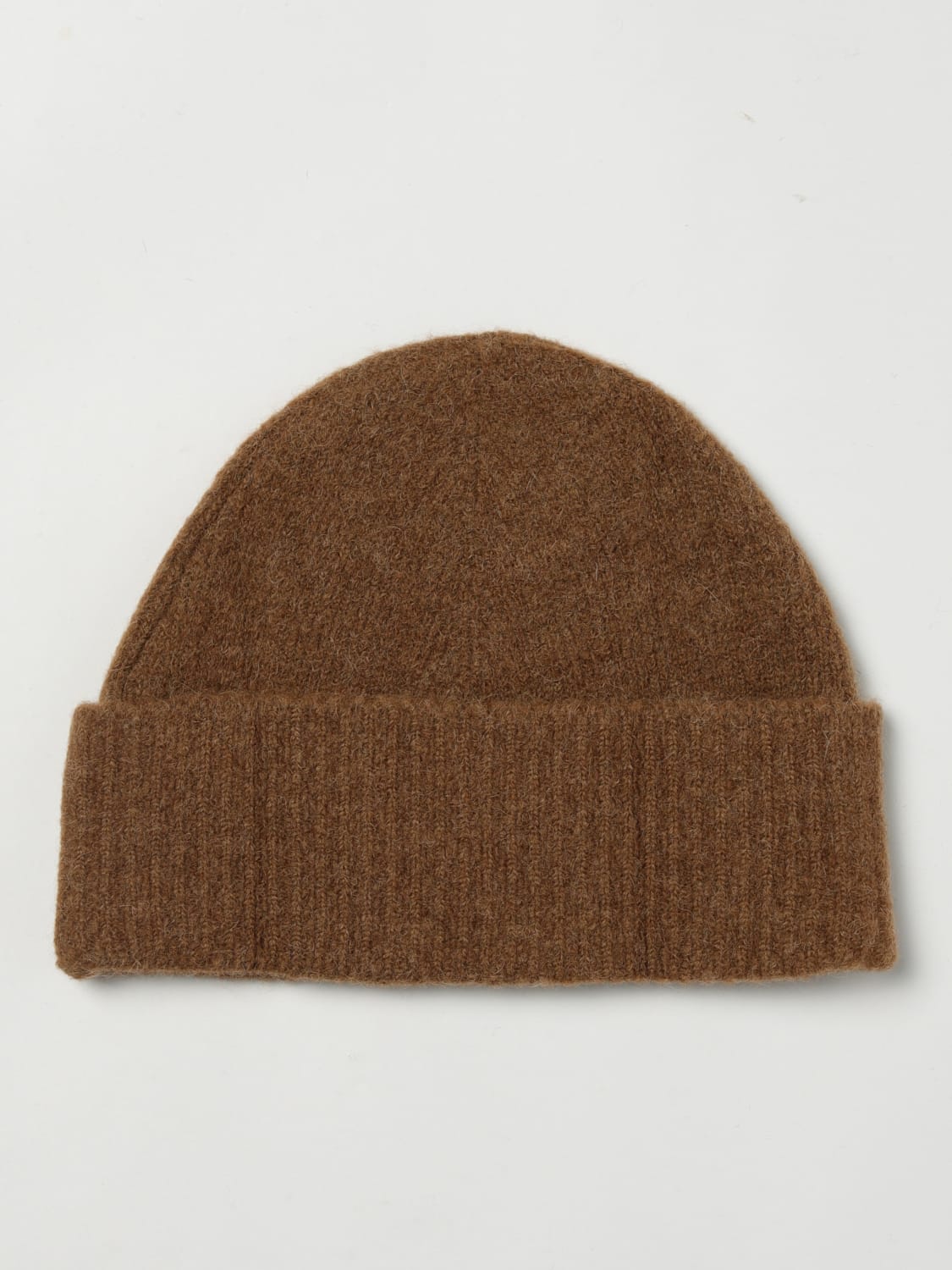 AMI PARIS HAT: Hat men Ami Paris, Brown - Img 2