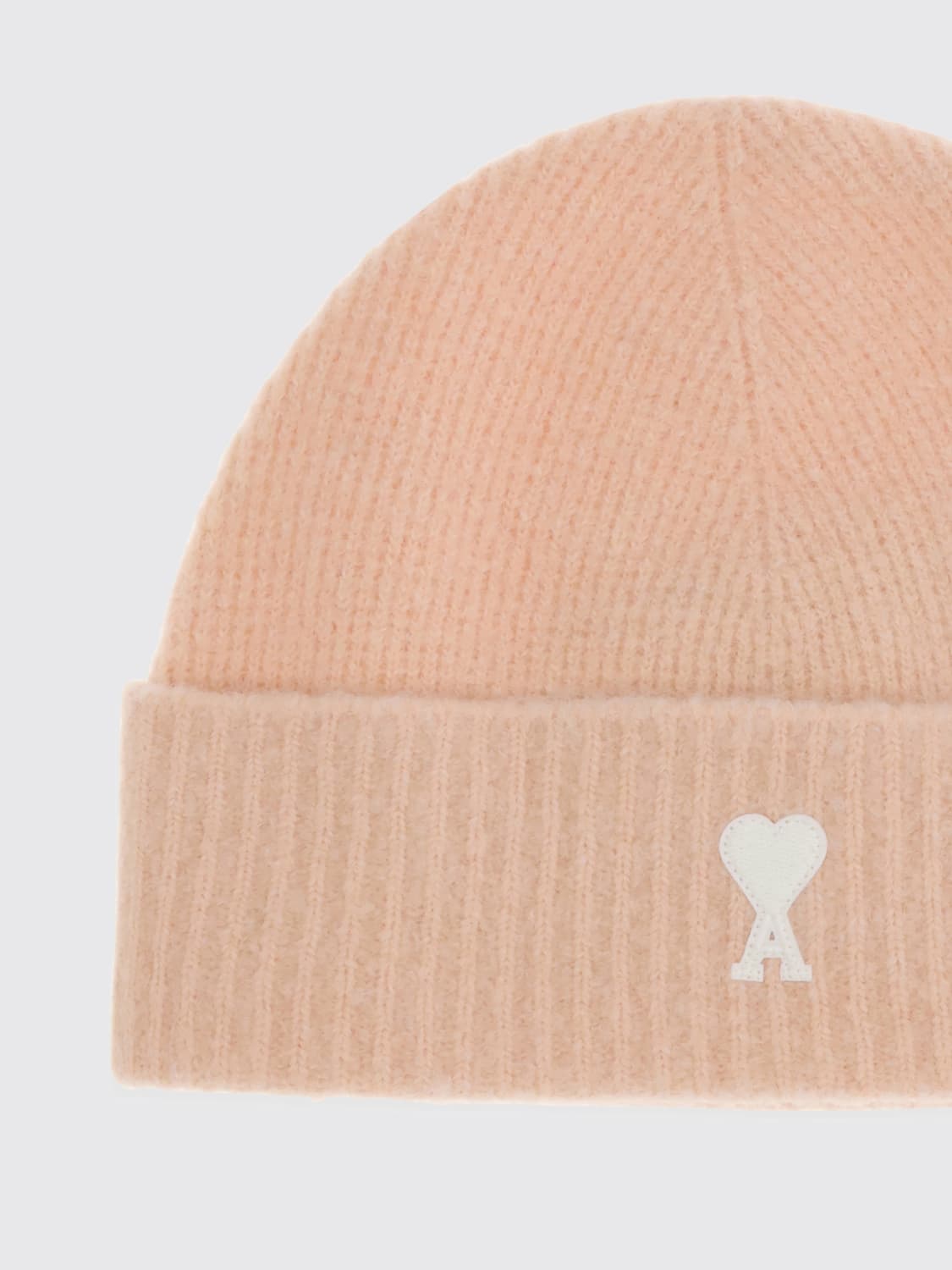 AMI PARIS HAT: Hat men Ami Paris, Blush Pink - Img 3