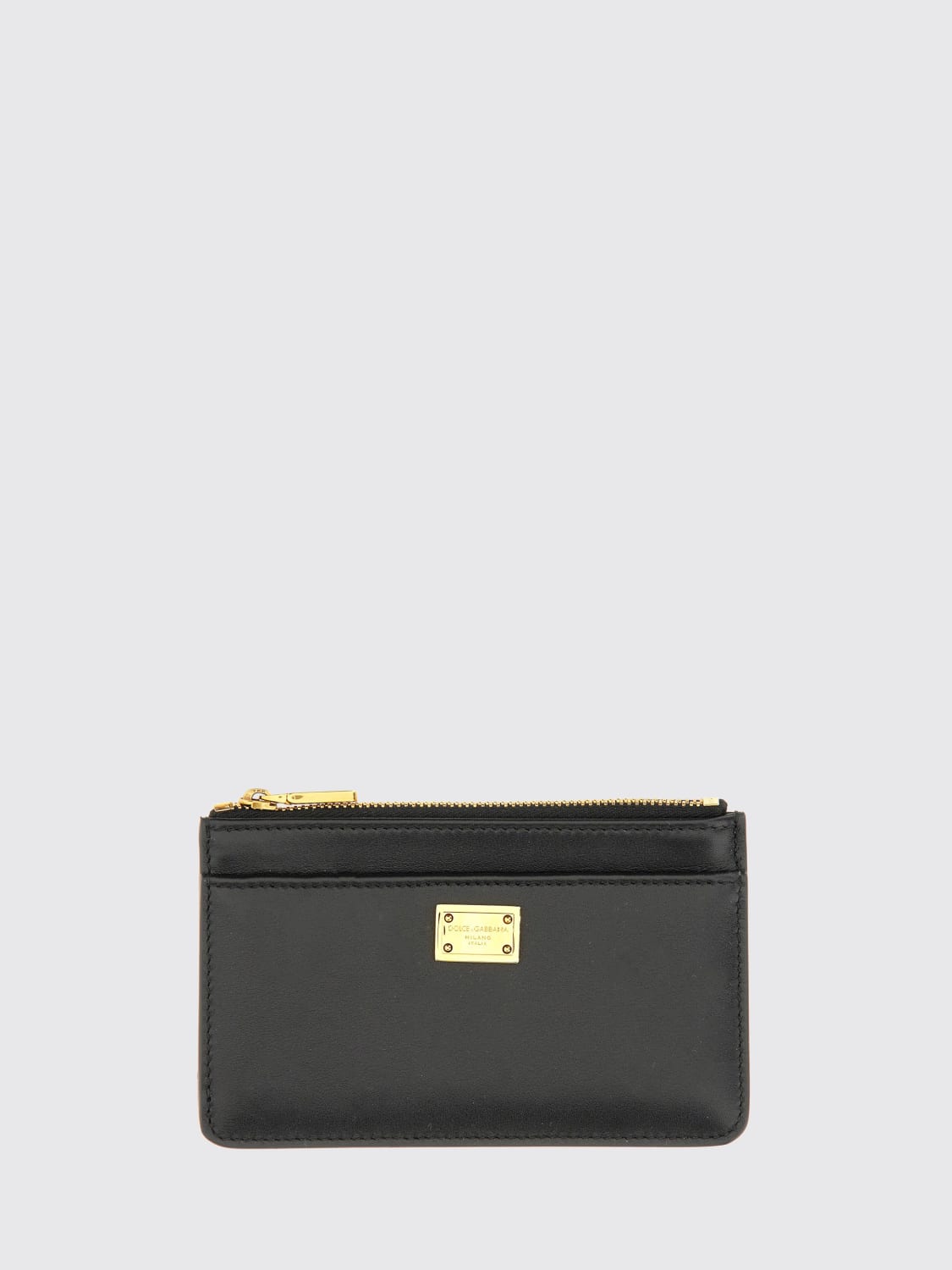 DOLCE & GABBANA WALLET: Wallet woman Dolce & Gabbana, Black - Img 1