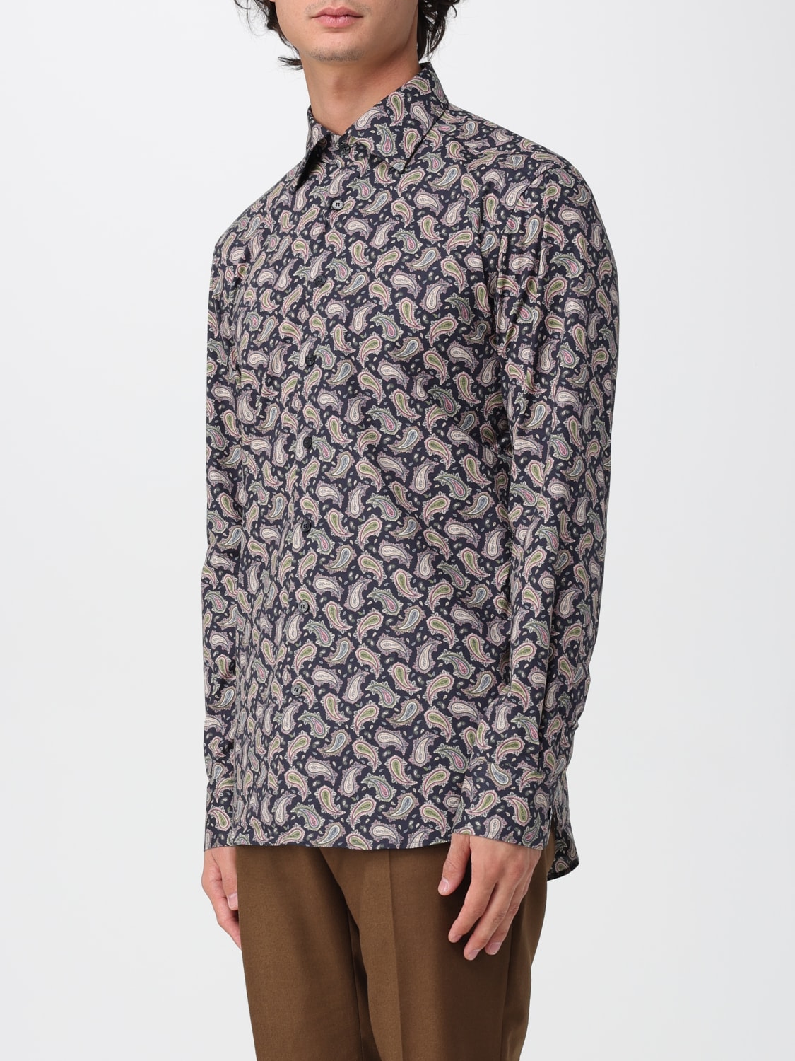 ETRO HEMD: Hemd herren Etro, Blau - Img 4