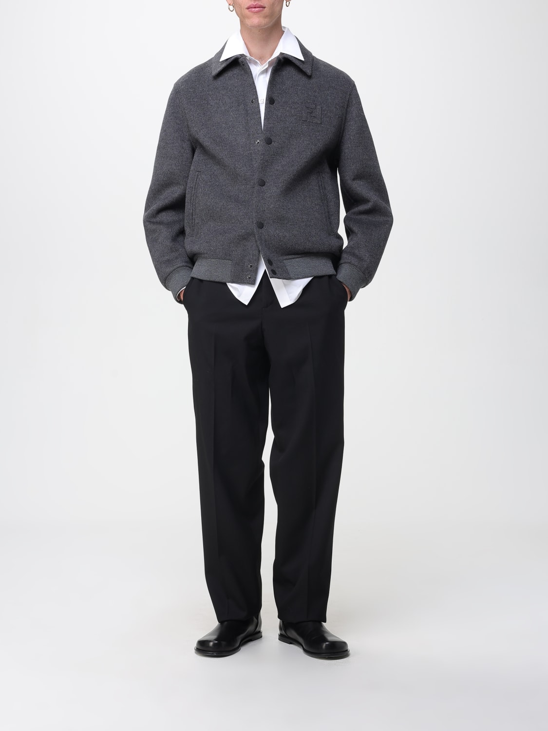 FENDI SHIRT: Shirt men Fendi, White - Img 2