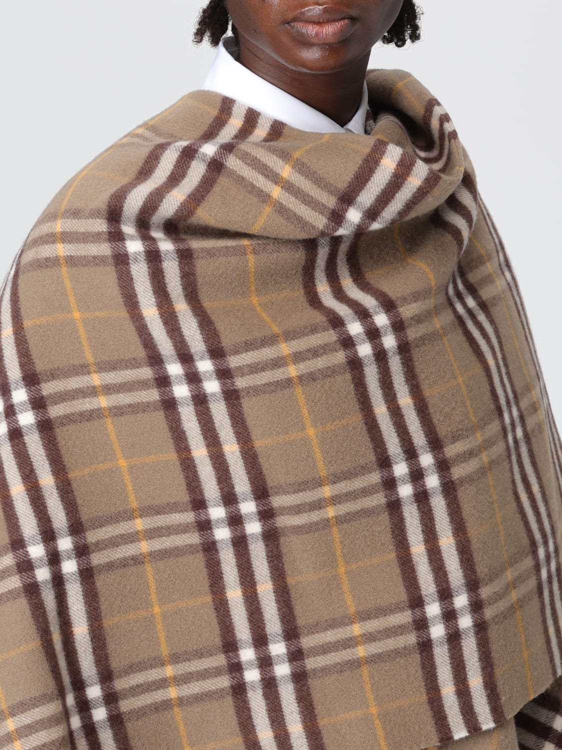 BURBERRY COAT: Coat woman Burberry, Beige - Img 5