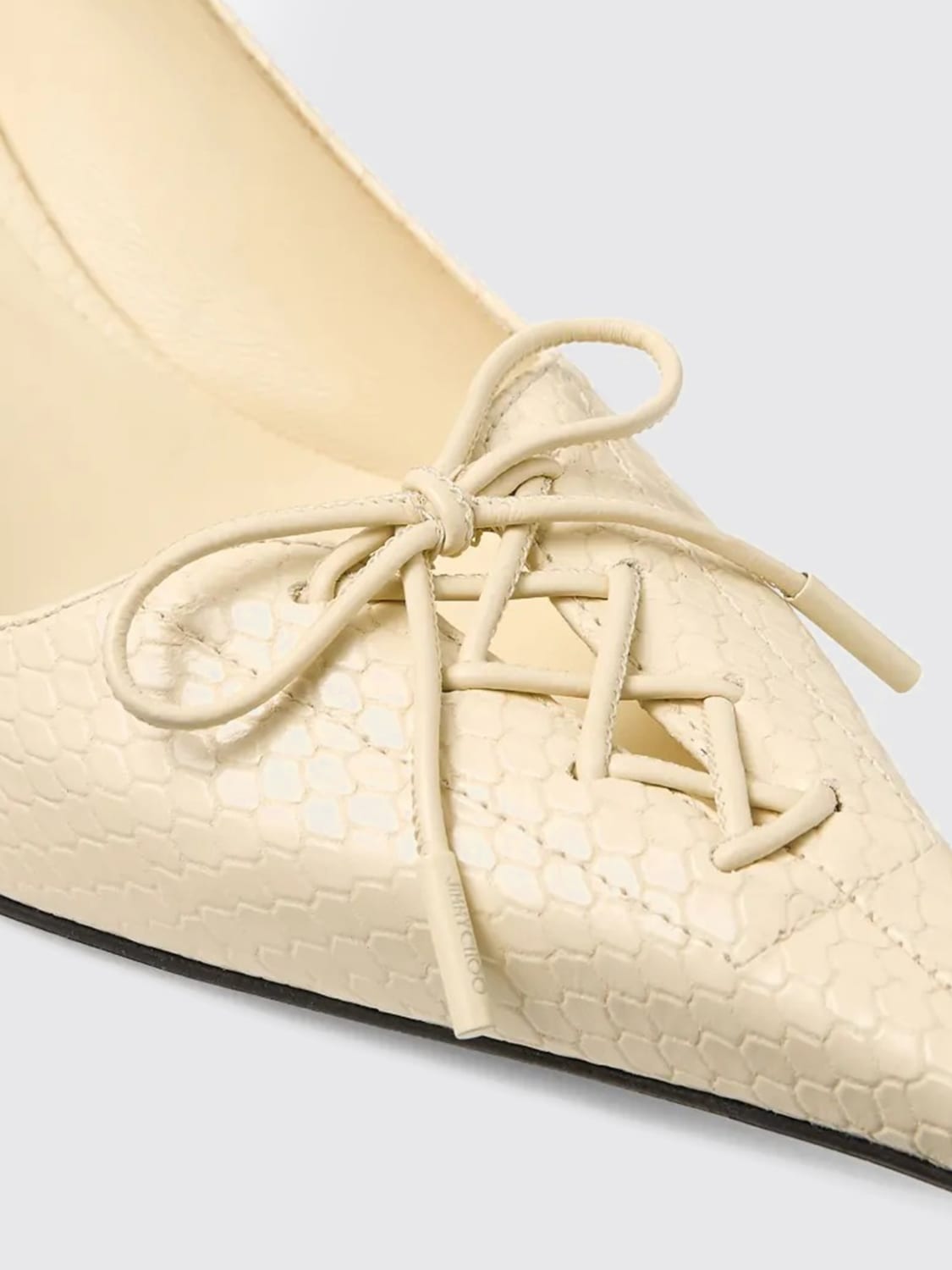 JIMMY CHOO PUMP: Pumps woman Jimmy Choo, White - Img 4