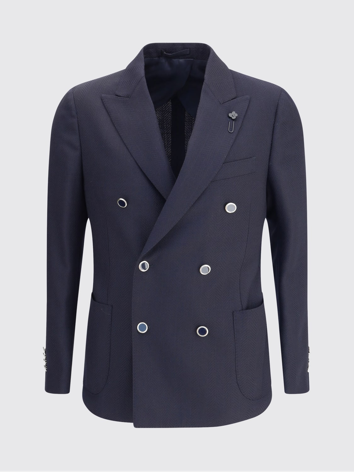 LARDINI JACKET: Jacket men Lardini, Blue - Img 1