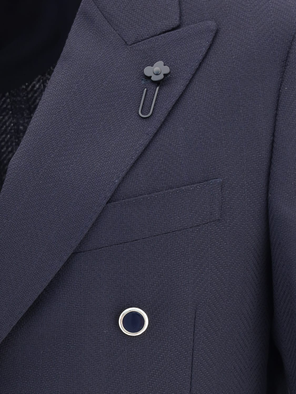 LARDINI JACKET: Jacket men Lardini, Blue - Img 3