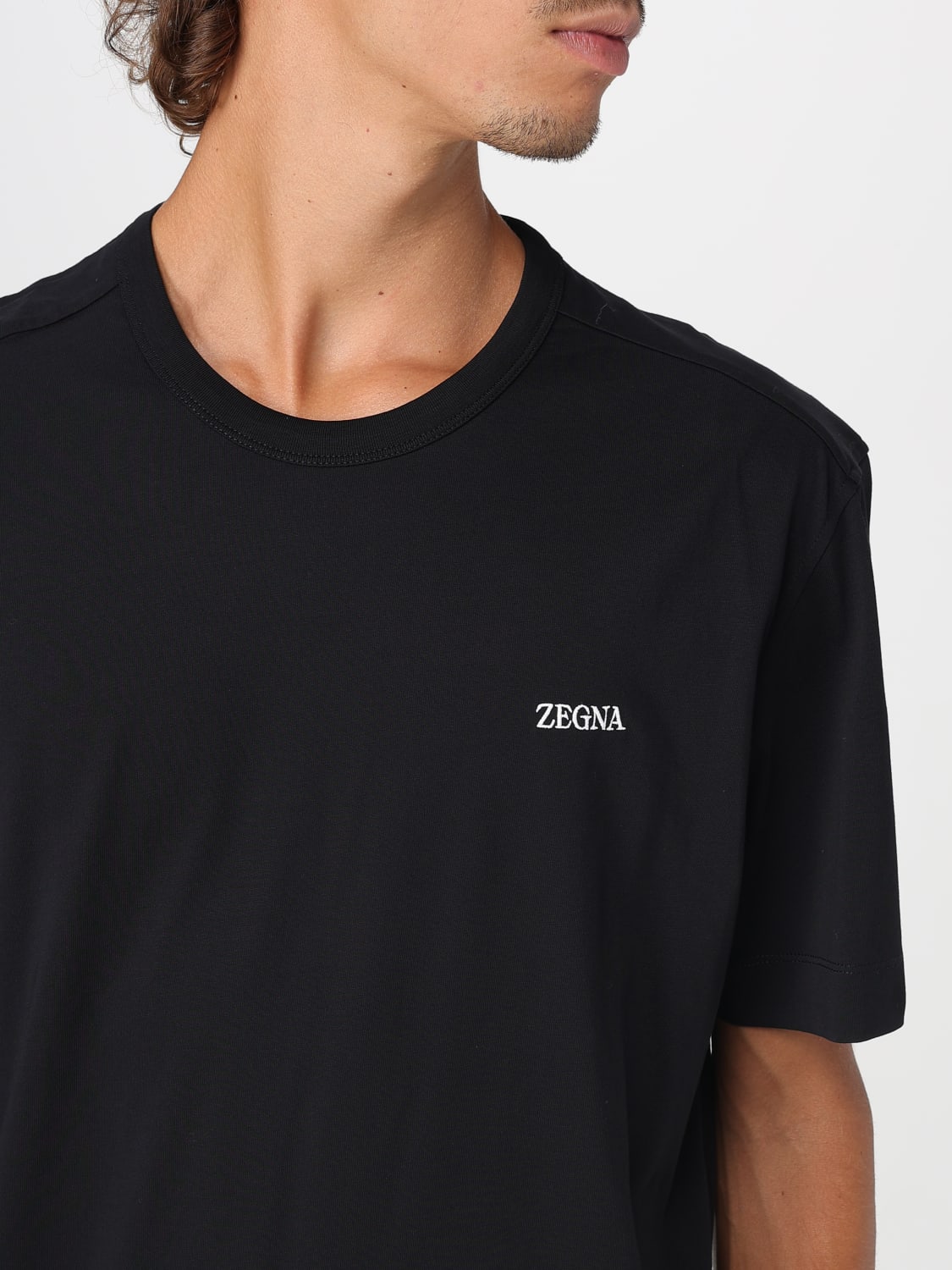 ZEGNA CAMISETA: Polo hombre Zegna, Negro - Img 5